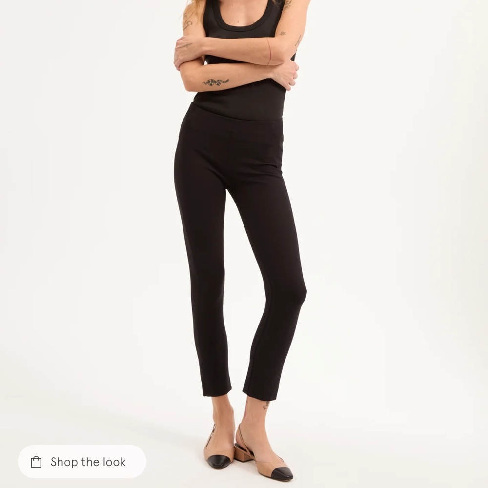 Veronica Beard Scuba Slim-Fit Pant